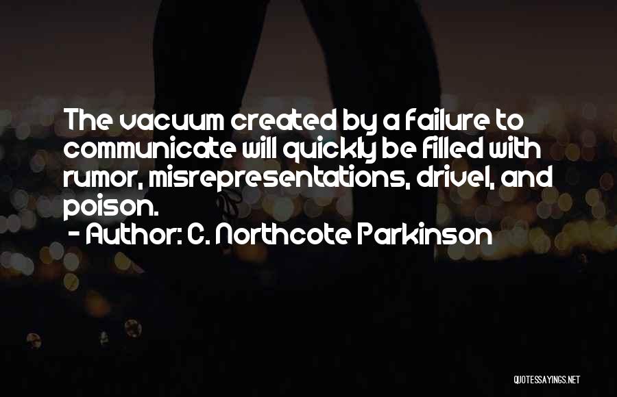 Vacuums Quotes By C. Northcote Parkinson