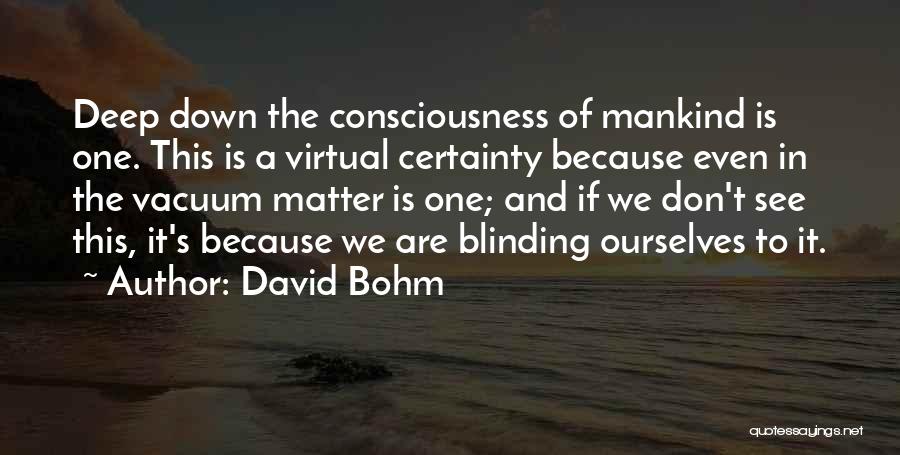 Vacuums Quotes By David Bohm