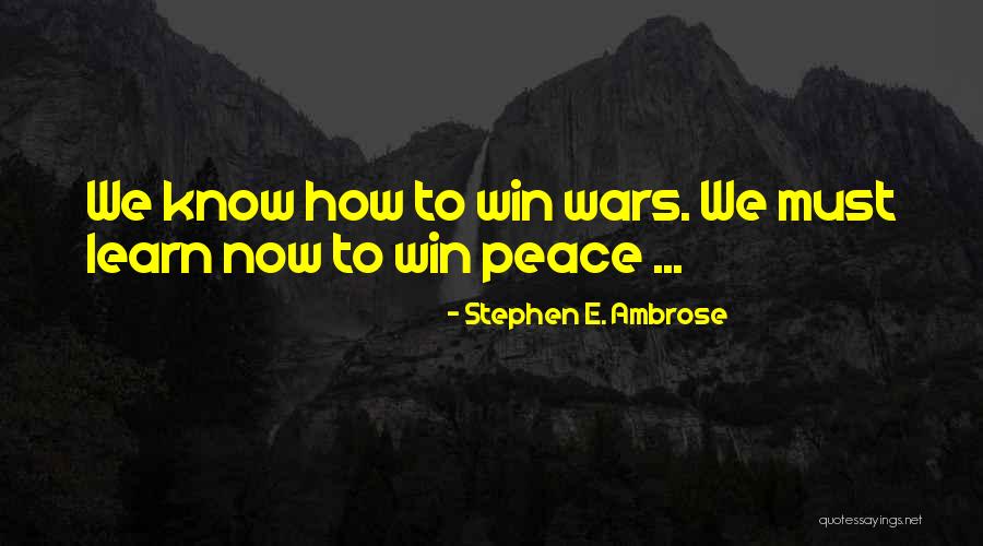 Vadets Quotes By Stephen E. Ambrose Vadets Quotes By Stephen E. Ambrose