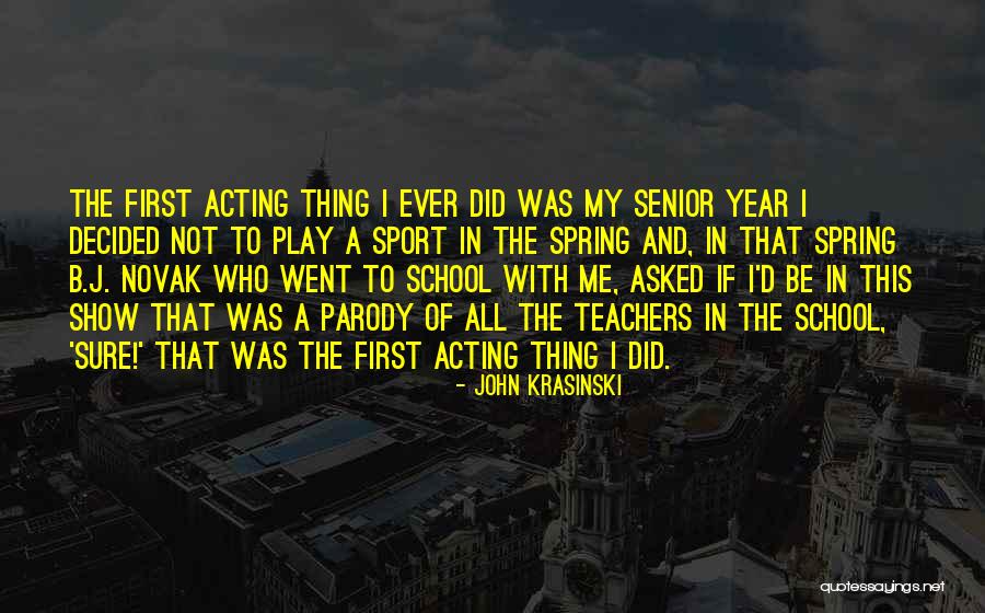 Vadinin Quotes By John Krasinski Vadinin Quotes By John Krasinski