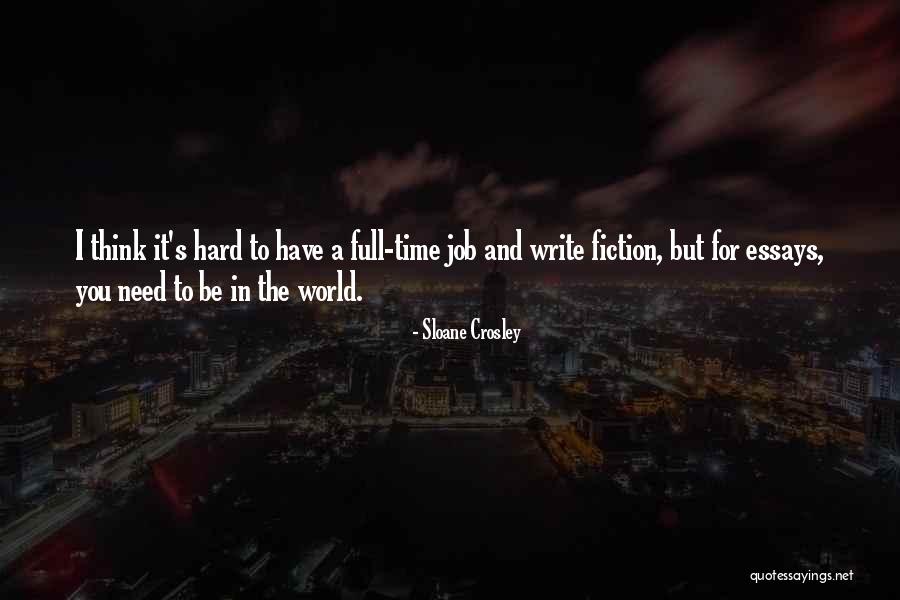 Vagara Business Quotes By Sloane Crosley Vagara Business Quotes By Sloane Crosley