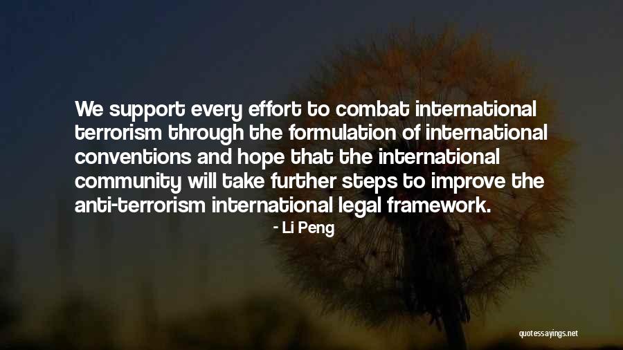 Vagliano Trophy Quotes By Li Peng Vagliano Trophy Quotes By Li Peng