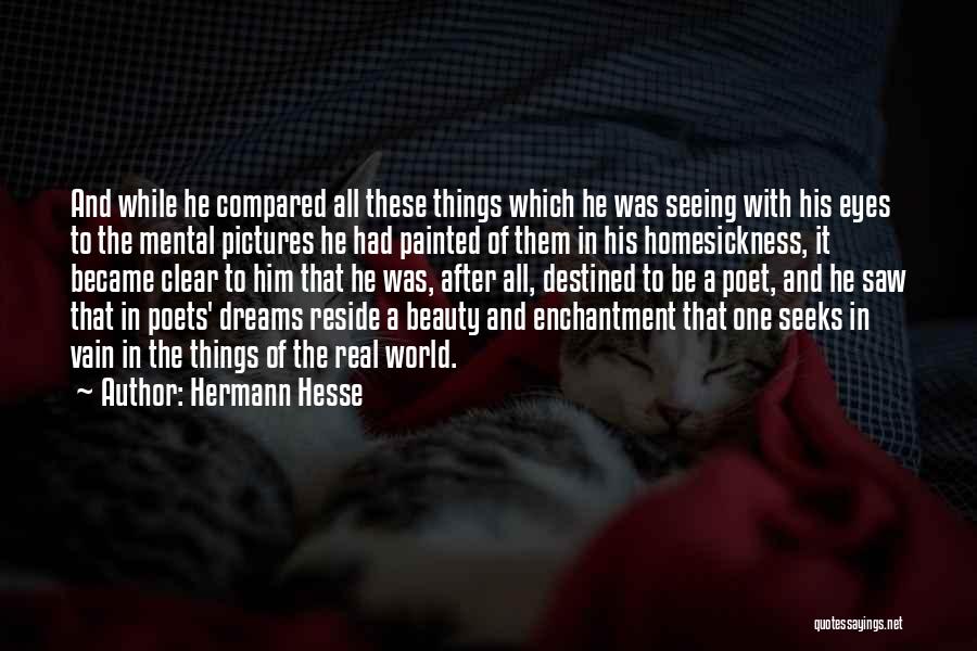 Vain Pictures Quotes By Hermann Hesse