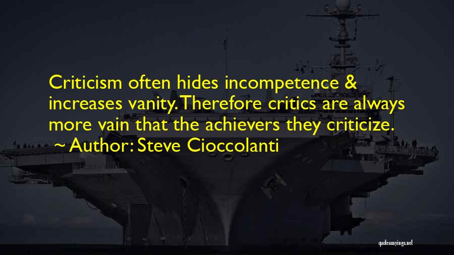 Vain Quotes By Steve Cioccolanti