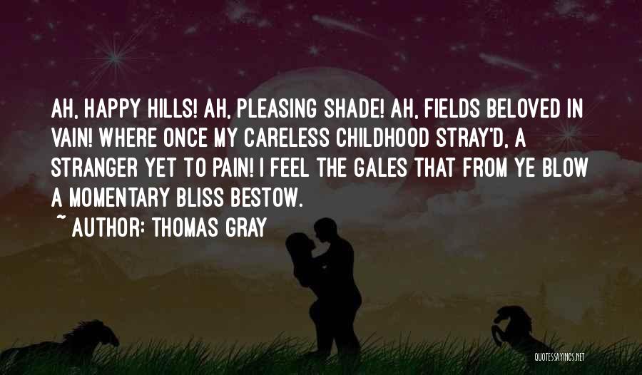 Vain Quotes By Thomas Gray