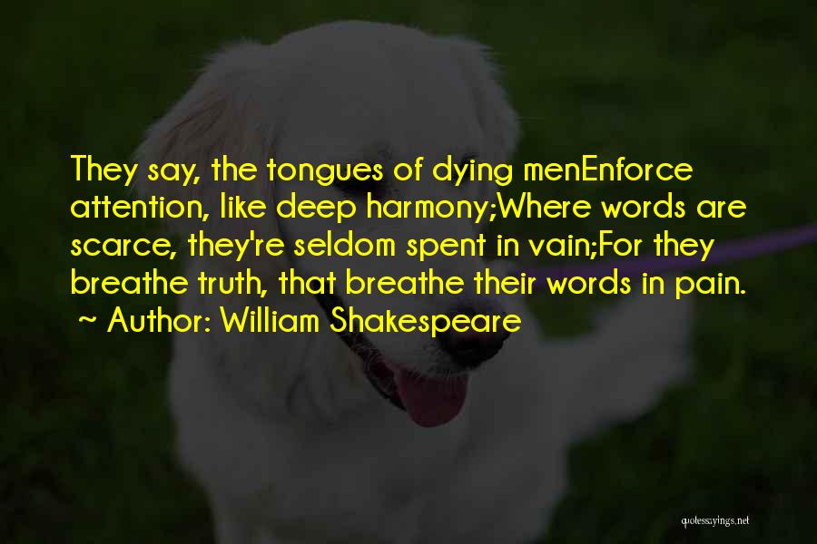 Vain Quotes By William Shakespeare