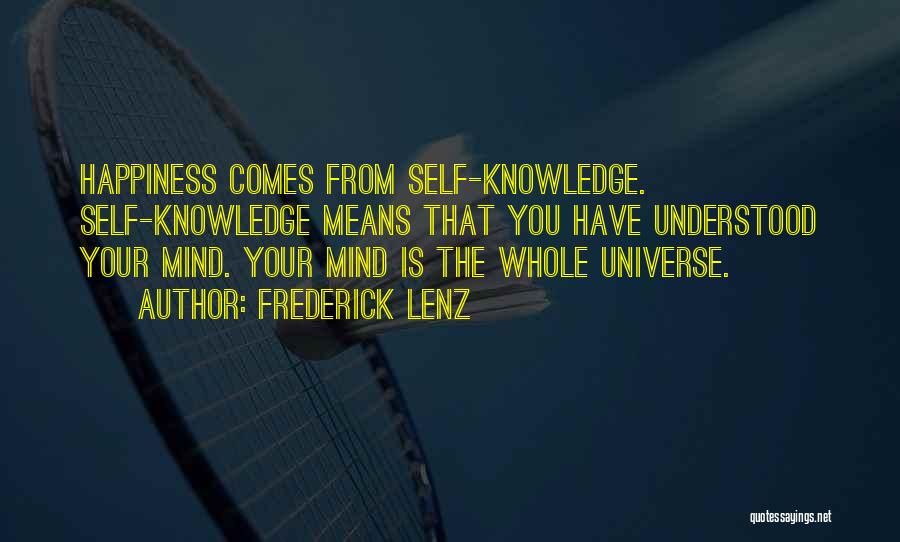 Vajas Quotes By Frederick Lenz