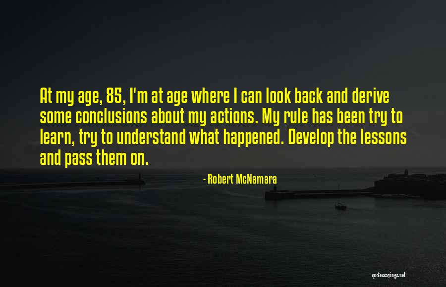 Valdis Quotes By Robert McNamara Valdis Quotes By Robert McNamara