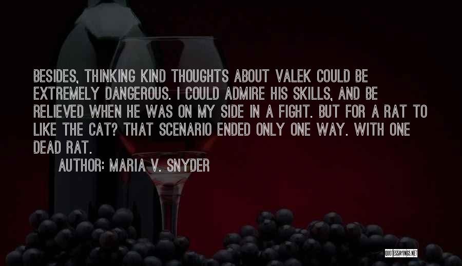 Valek Quotes By Maria V. Snyder