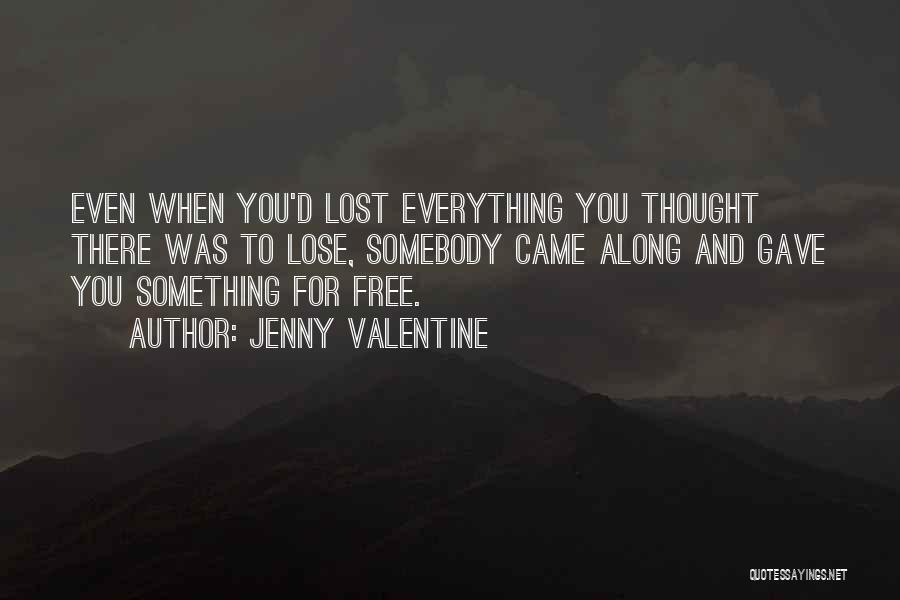 Valentine Gift Quotes By Jenny Valentine