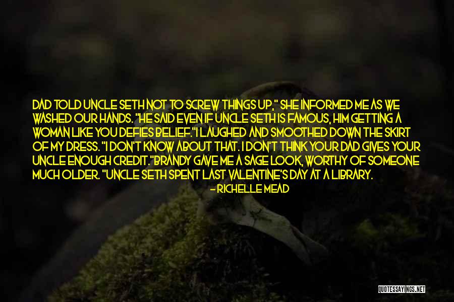 Valentine's Day Like Quotes By Richelle Mead Valentine's Day Like Quotes By Richelle Mead