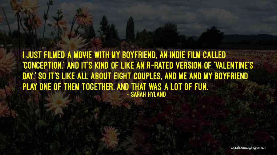 Valentine's Day Like Quotes By Sarah Hyland Valentine's Day Like Quotes By Sarah Hyland