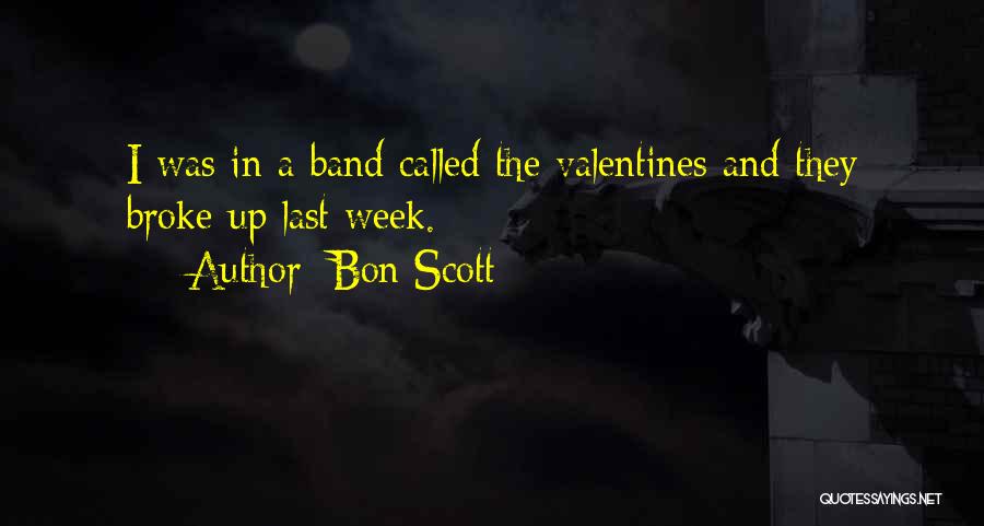 Valentines Quotes By Bon Scott