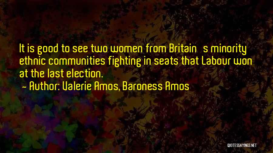 Valerie Amos, Baroness Amos Quotes 1978308