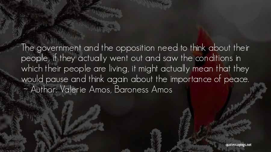 Valerie Amos Quotes By Valerie Amos, Baroness Amos