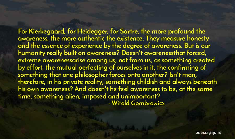 Valiance Reflection Quotes By Witold Gombrowicz Valiance Reflection Quotes By Witold Gombrowicz