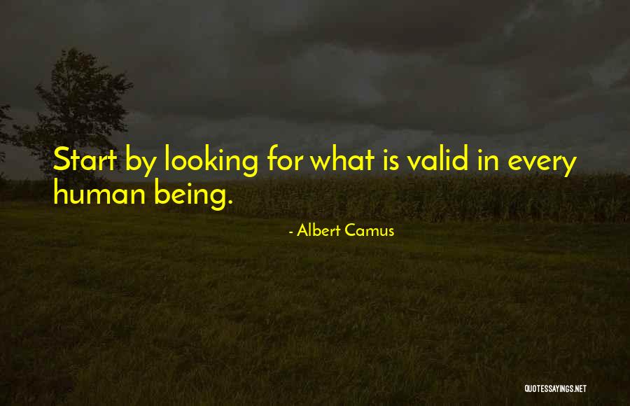 Valid Quotes By Albert Camus