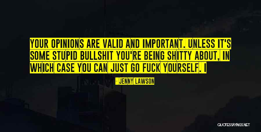 Valid Quotes By Jenny Lawson