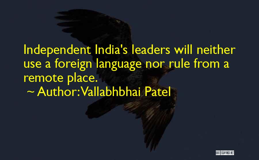 Vallabhbhai Patel Quotes 756674