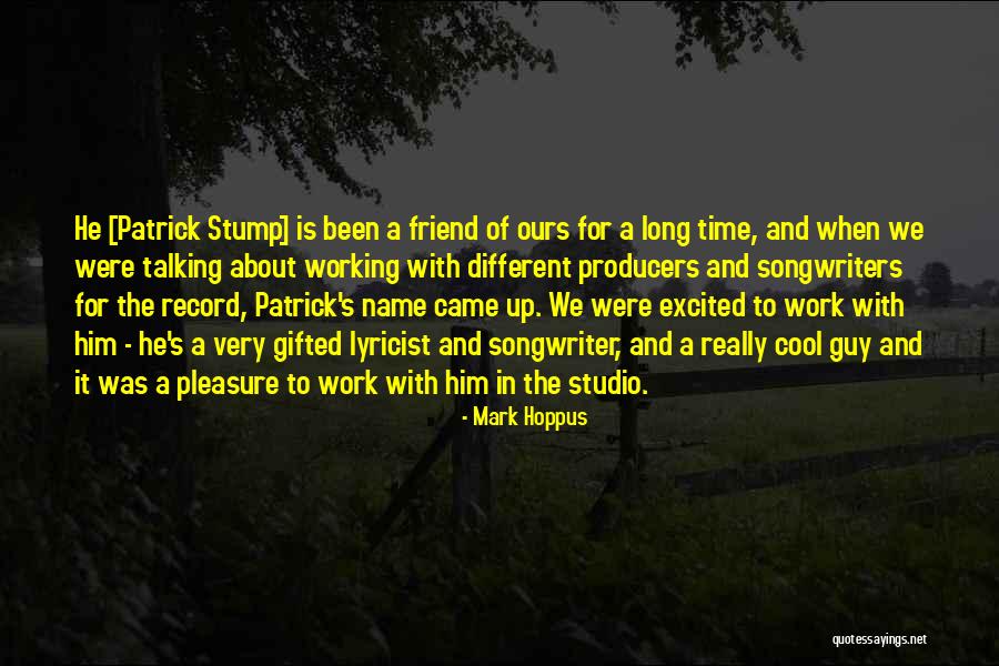 Vallarino Vallarino Quotes By Mark Hoppus Vallarino Vallarino Quotes By Mark Hoppus