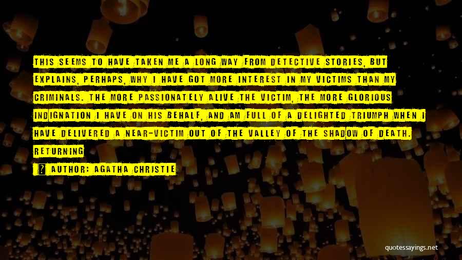 Valley Of Death Quotes By Agatha Christie