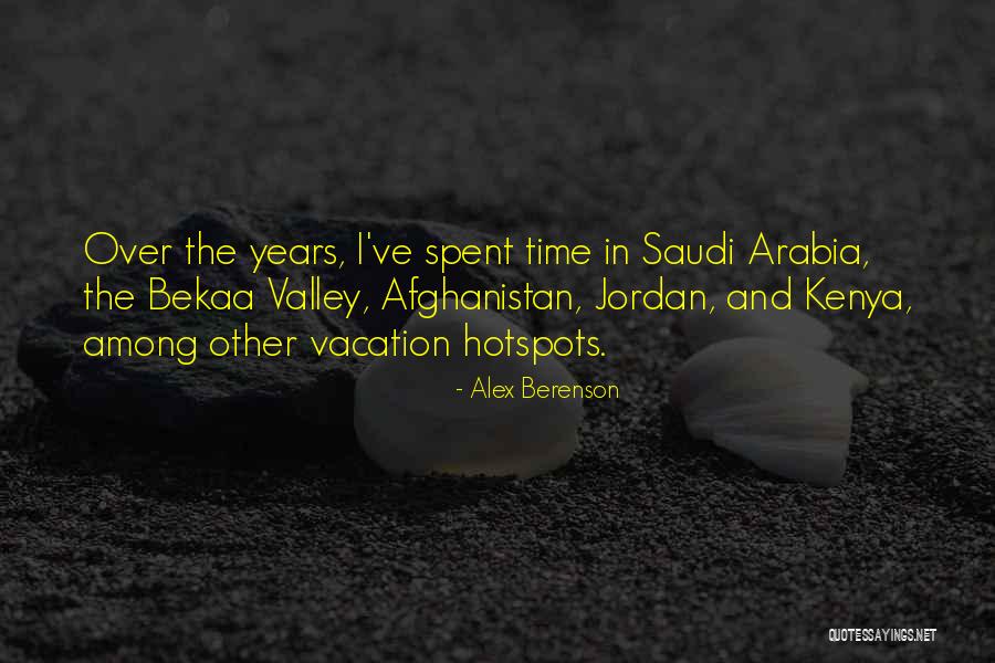 Valley Quotes By Alex Berenson Valley Quotes By Alex Berenson