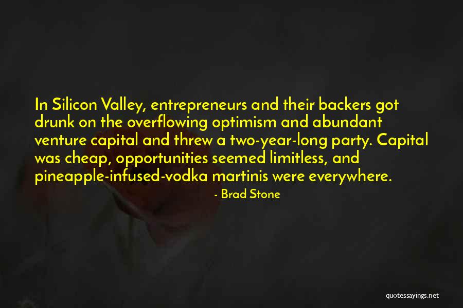 Valley Quotes By Brad Stone