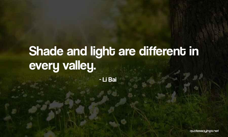 Valley Quotes By Li Bai