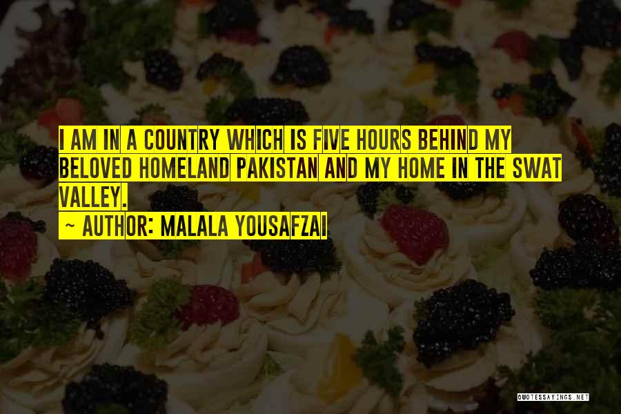 Valley Quotes By Malala Yousafzai