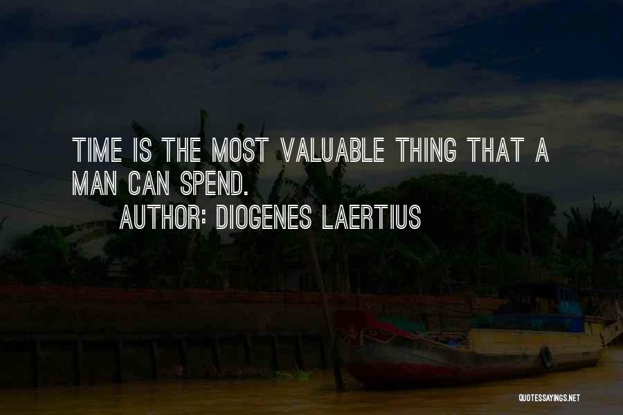 Valuable Time Quotes By Diogenes Laertius