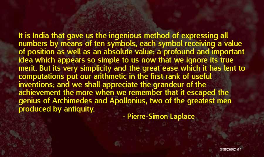 Value And Appreciate Quotes By Pierre-Simon Laplace Value And Appreciate Quotes By Pierre-Simon Laplace