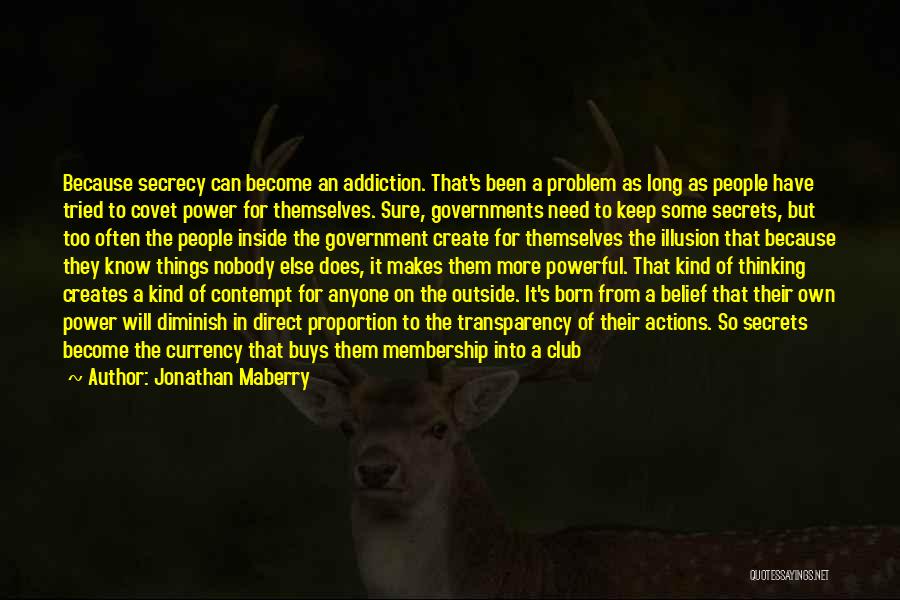 Value And Belief Quotes By Jonathan Maberry