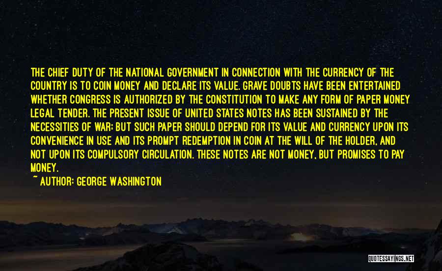 Value And Money Quotes By George Washington