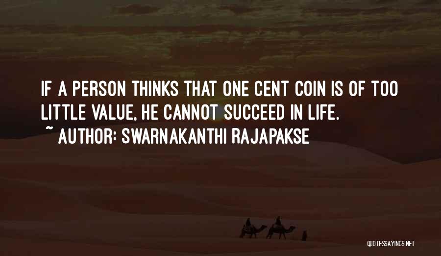 Value Of A Person Quotes By Swarnakanthi Rajapakse