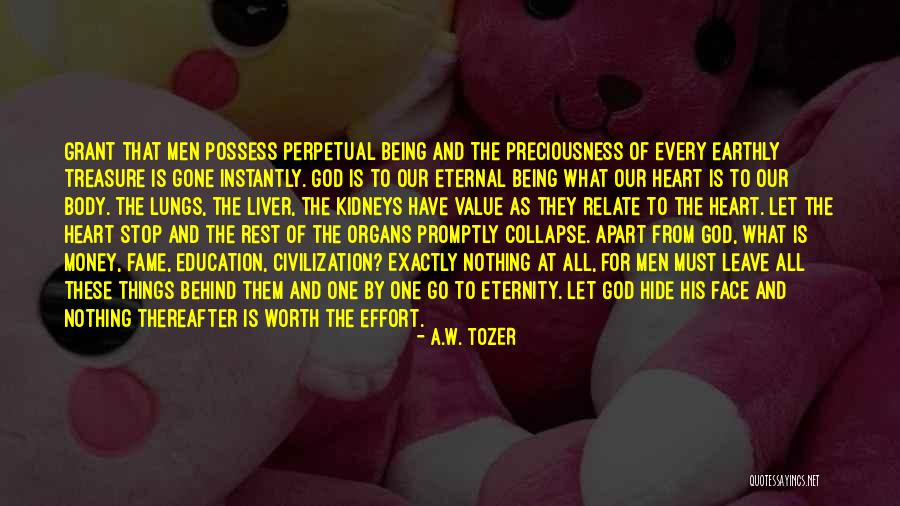 Value Of Education Quotes By A.W. Tozer Value Of Education Quotes By A.W. Tozer