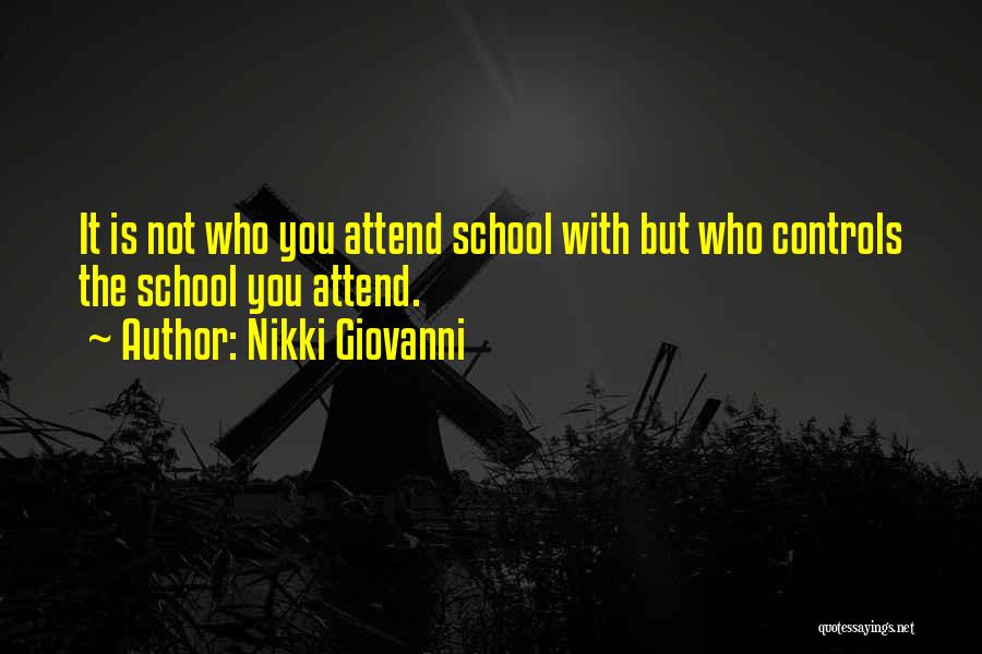 Value Of Education Quotes By Nikki Giovanni