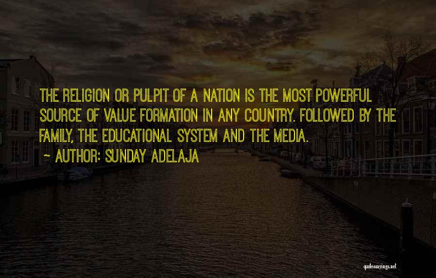 Value Of Education Quotes By Sunday Adelaja