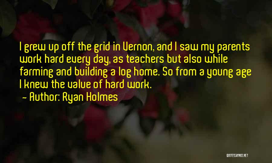 Value Of Hard Work Quotes By Ryan Holmes