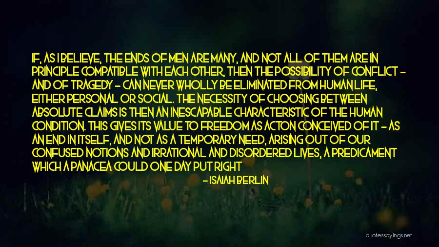 Value Of Human Life Quotes By Isaiah Berlin Value Of Human Life Quotes By Isaiah Berlin