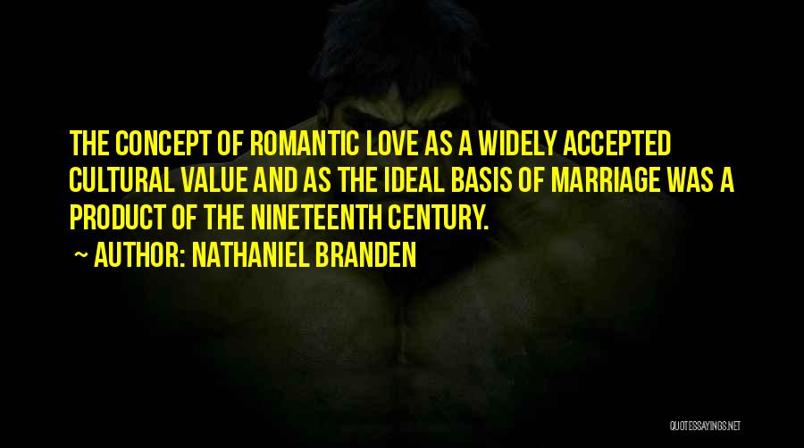 Value Of Love Quotes By Nathaniel Branden