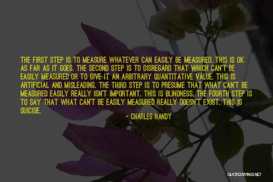 Value Of One Second Quotes By Charles Handy Value Of One Second Quotes By Charles Handy