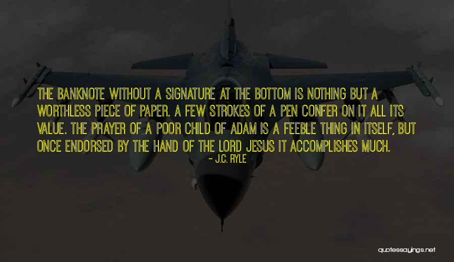 Value Of Prayer Quotes By J.C. Ryle Value Of Prayer Quotes By J.C. Ryle