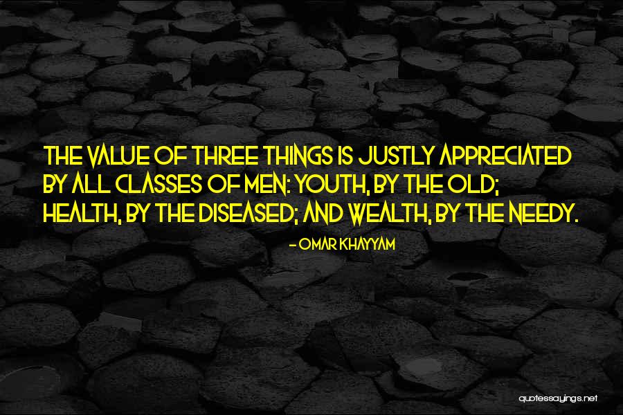 Value Of Things Quotes By Omar Khayyam