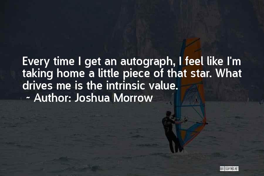 Value Of Time Quotes By Joshua Morrow