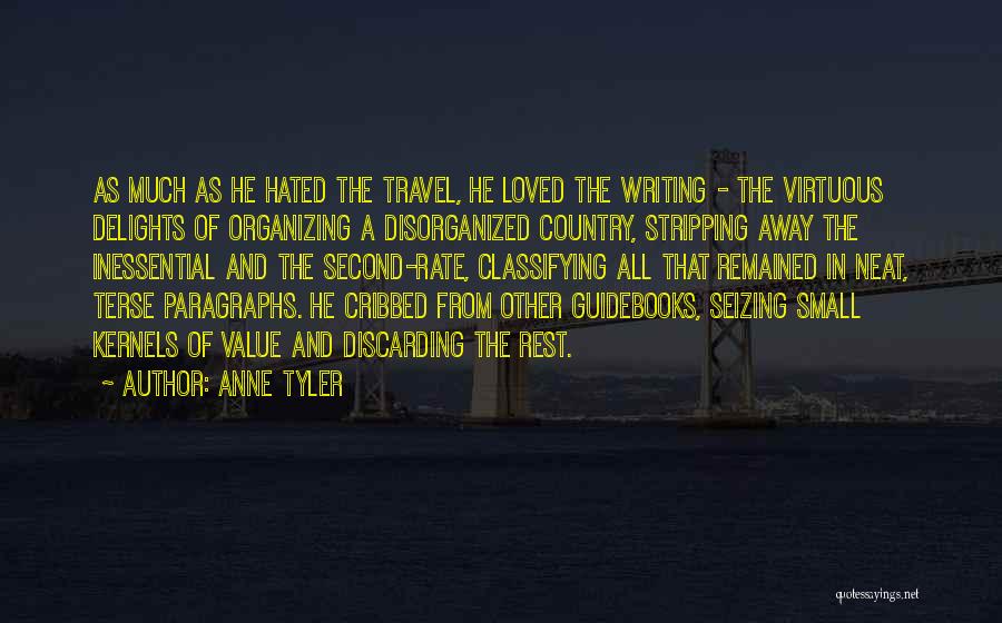 Value Of Travel Quotes By Anne Tyler