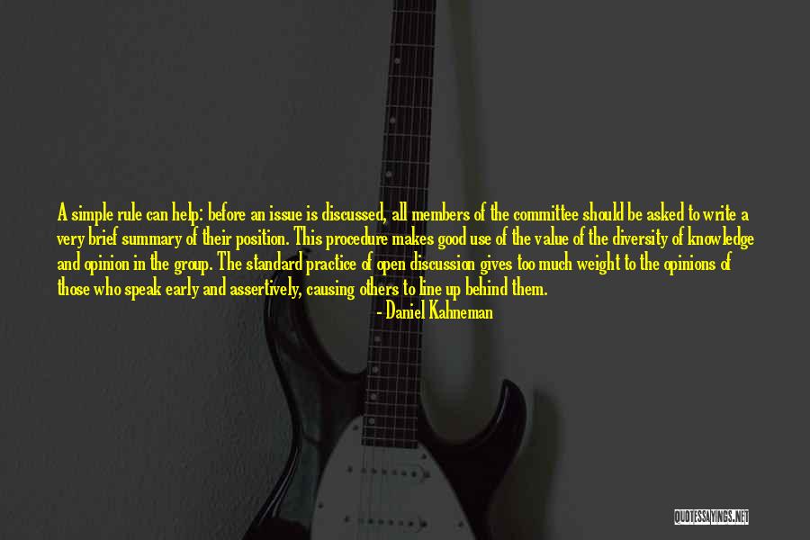 Value Others Opinions Quotes By Daniel Kahneman Value Others Opinions Quotes By Daniel Kahneman