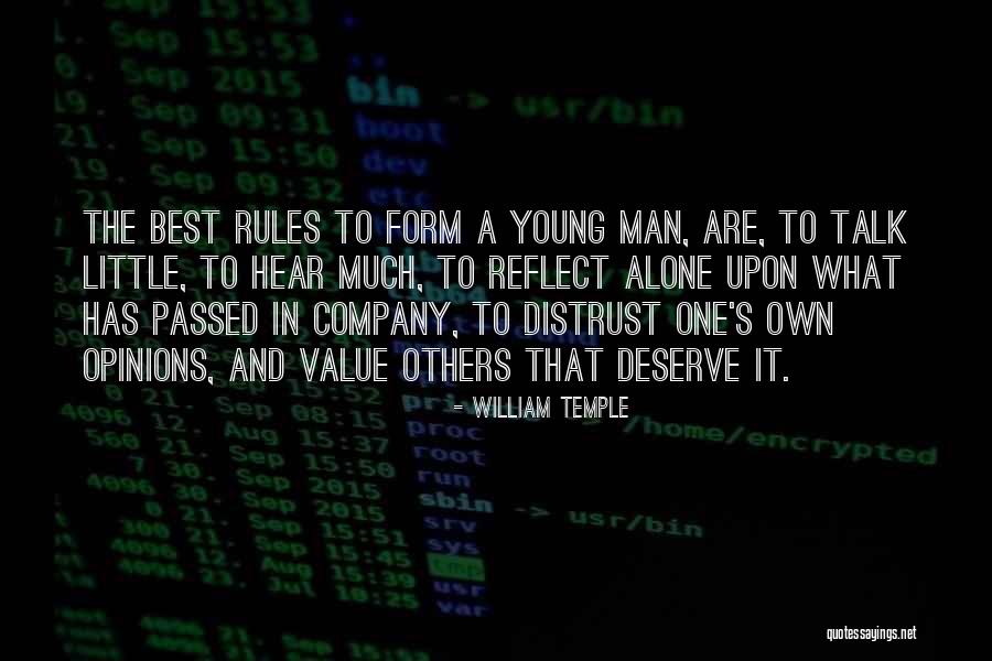 Value Others Opinions Quotes By William Temple Value Others Opinions Quotes By William Temple