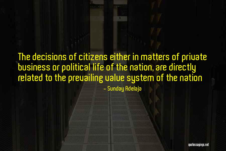 Value System Nation Quotes By Sunday Adelaja Value System Nation Quotes By Sunday Adelaja