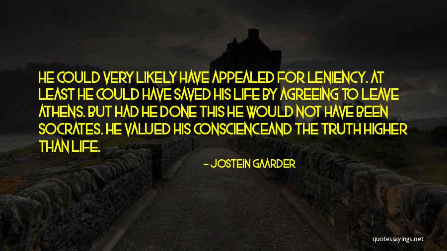 Valued Life Quotes By Jostein Gaarder