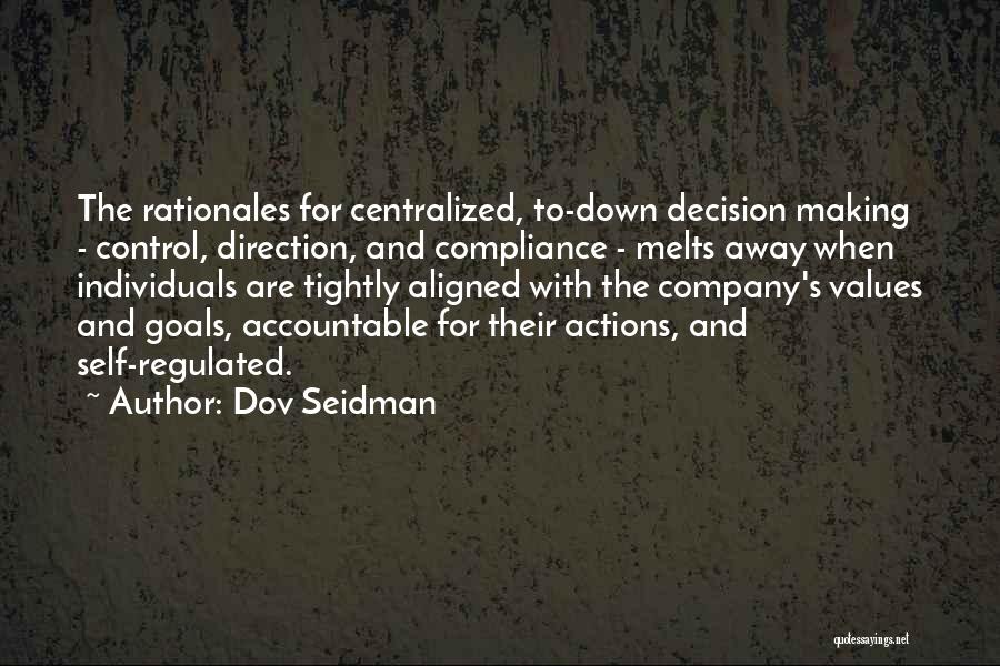 Values And Actions Quotes By Dov Seidman